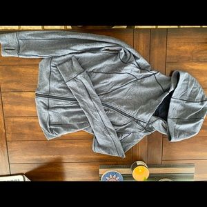 Lululemon size 6 rulu hoodie / asymmetrical zipper